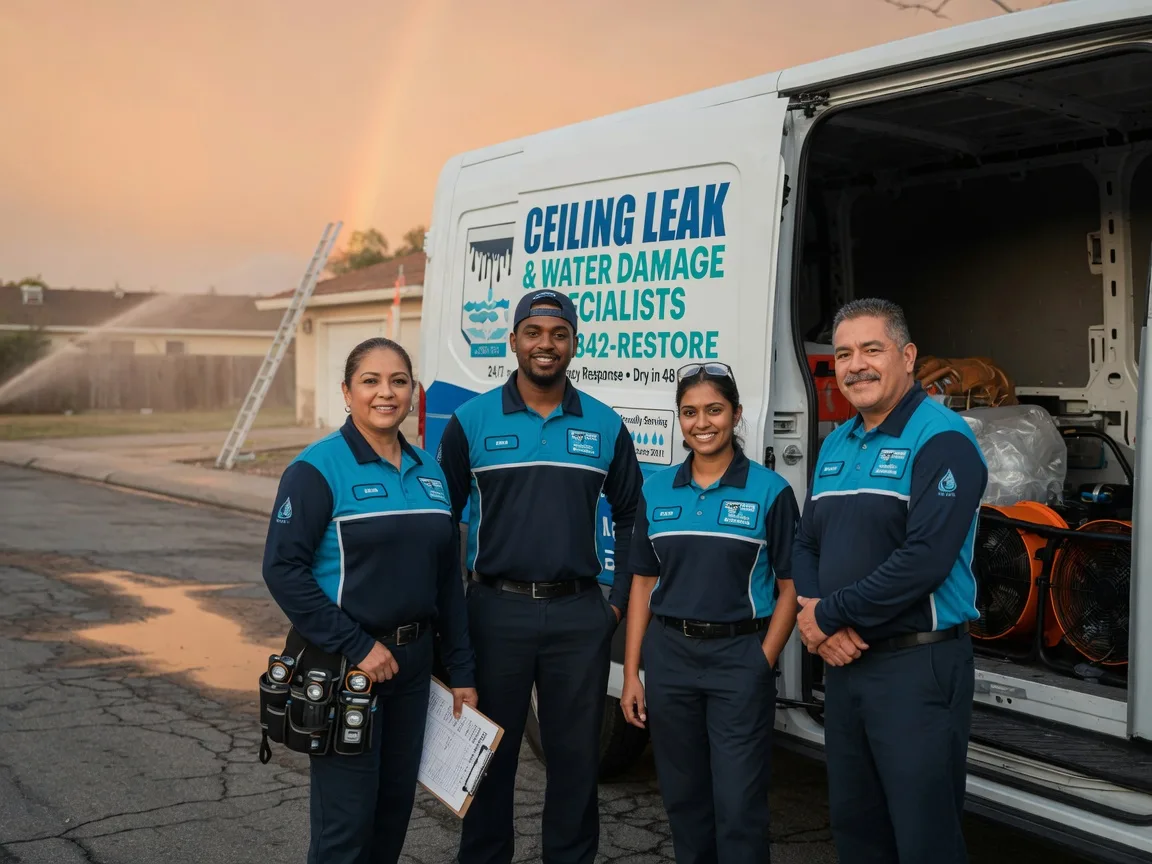 Ceiling Leak Cleanup company in Perry, MI
