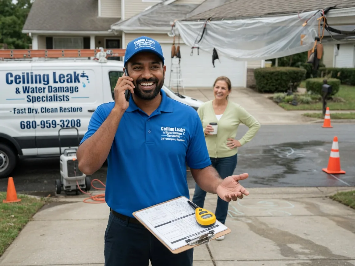 Ceiling Leak Cleanup Perry, MI FAQs
